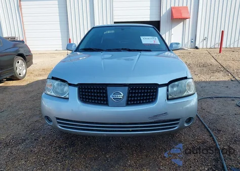 2006 Nissan Sentra 1.8S из США, поврежденный, VIN 3N1CB51D26L617419